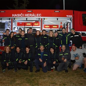 Noční hasičská soutěž Herálec 2018 
